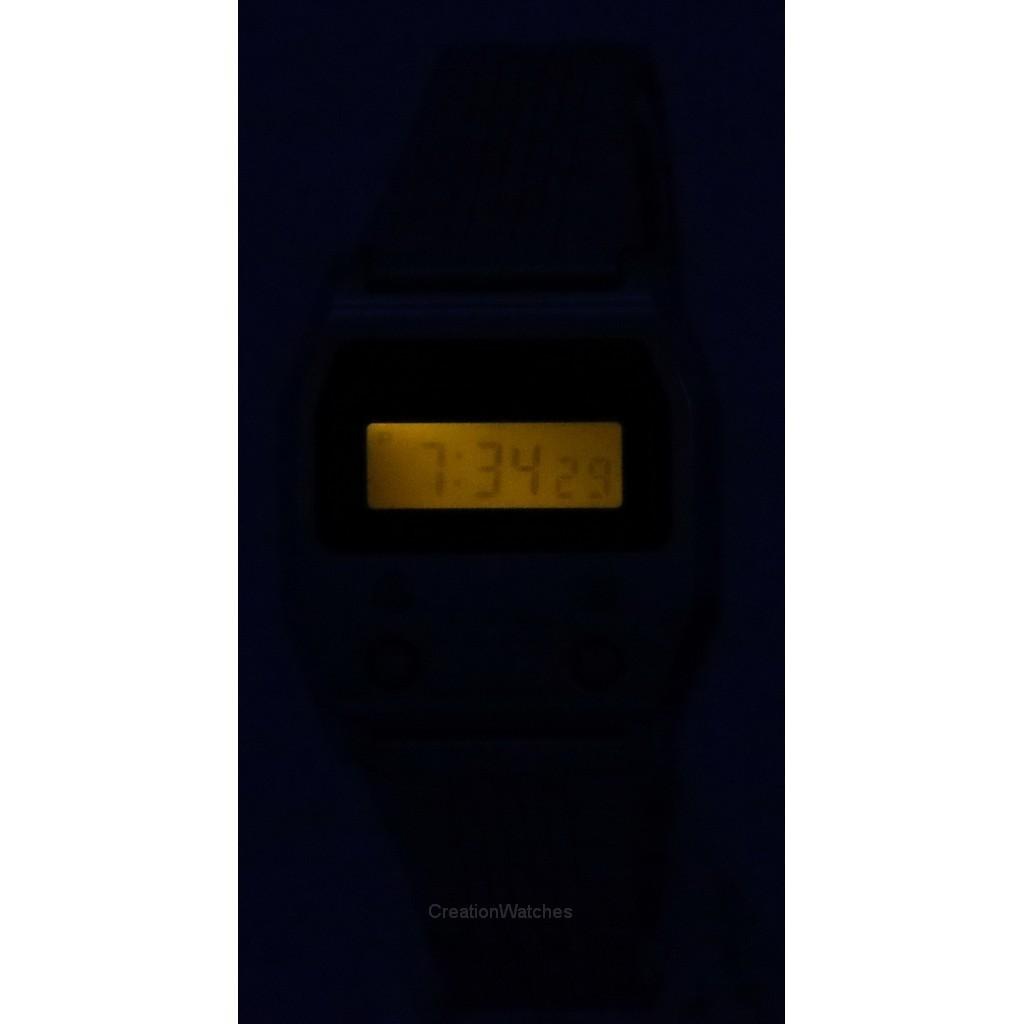 Casio Vintage Digital Stainless Steel Quartz A1100D-1 Unisex Watch