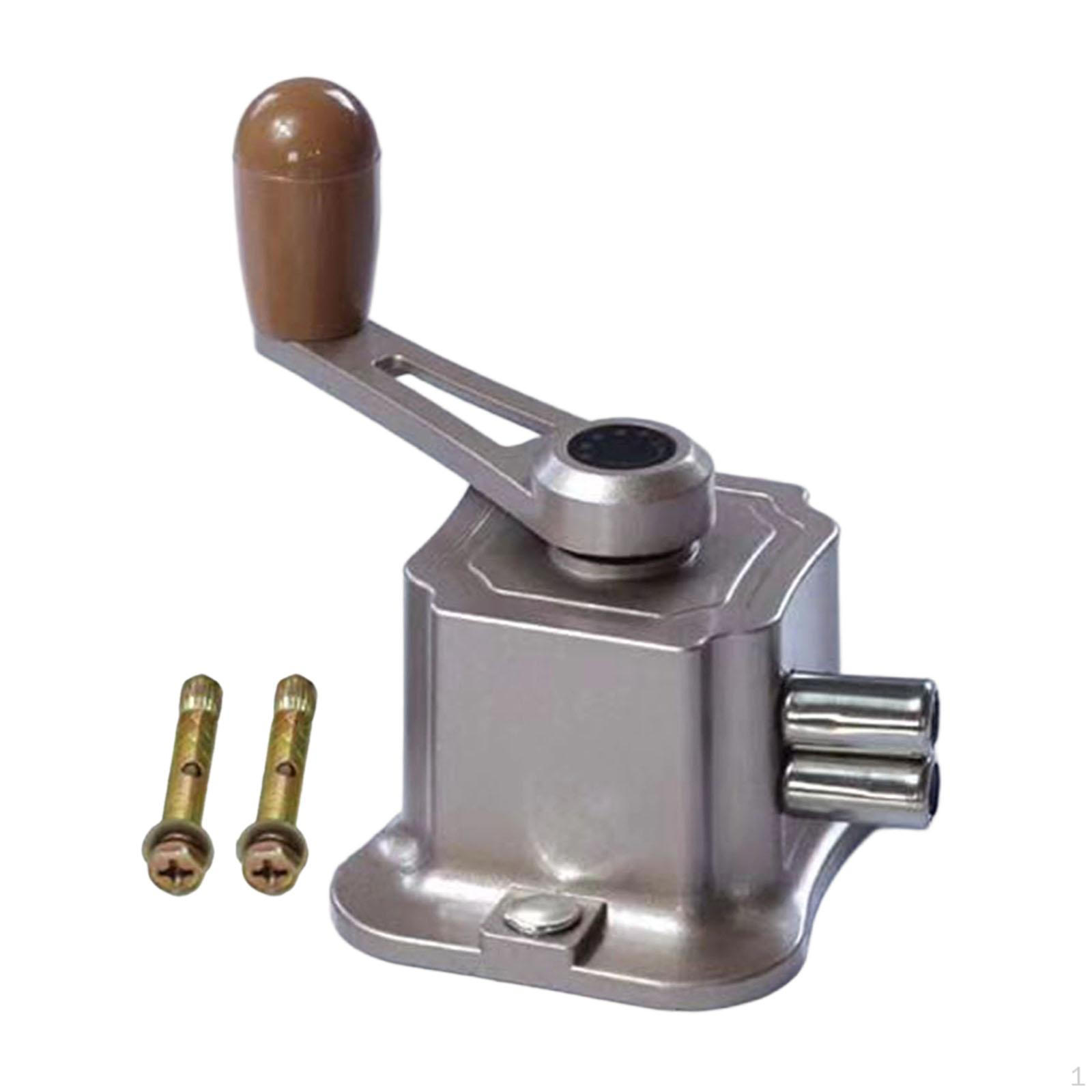 Clothes Rack Crank Handle Clothing Hanger Accessory Heavy Duty Aluminum Alloy Easy to Install Repair Champagne Gold 1933₽