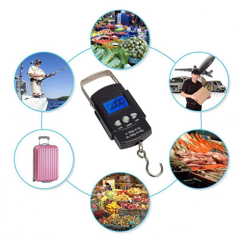 YJRUNFU Fishing Digital Waterproof Hanging Fishing Digital Scale for Fishing Scale, Scale, Scale,