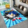 Fashion S-Sonic Cartoon Game Carpet Rug for Playroom Bedroom Living Room Sofa Home Decor,kids Play Area Rug Non-slip Floor Mat