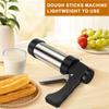 Churrera Churro Maker Maschine Edelstahl DIY Kuchen Creme Dekor Herstellungsmaschine Düsen Form Keksbäcker Küchenbackwerkzeug