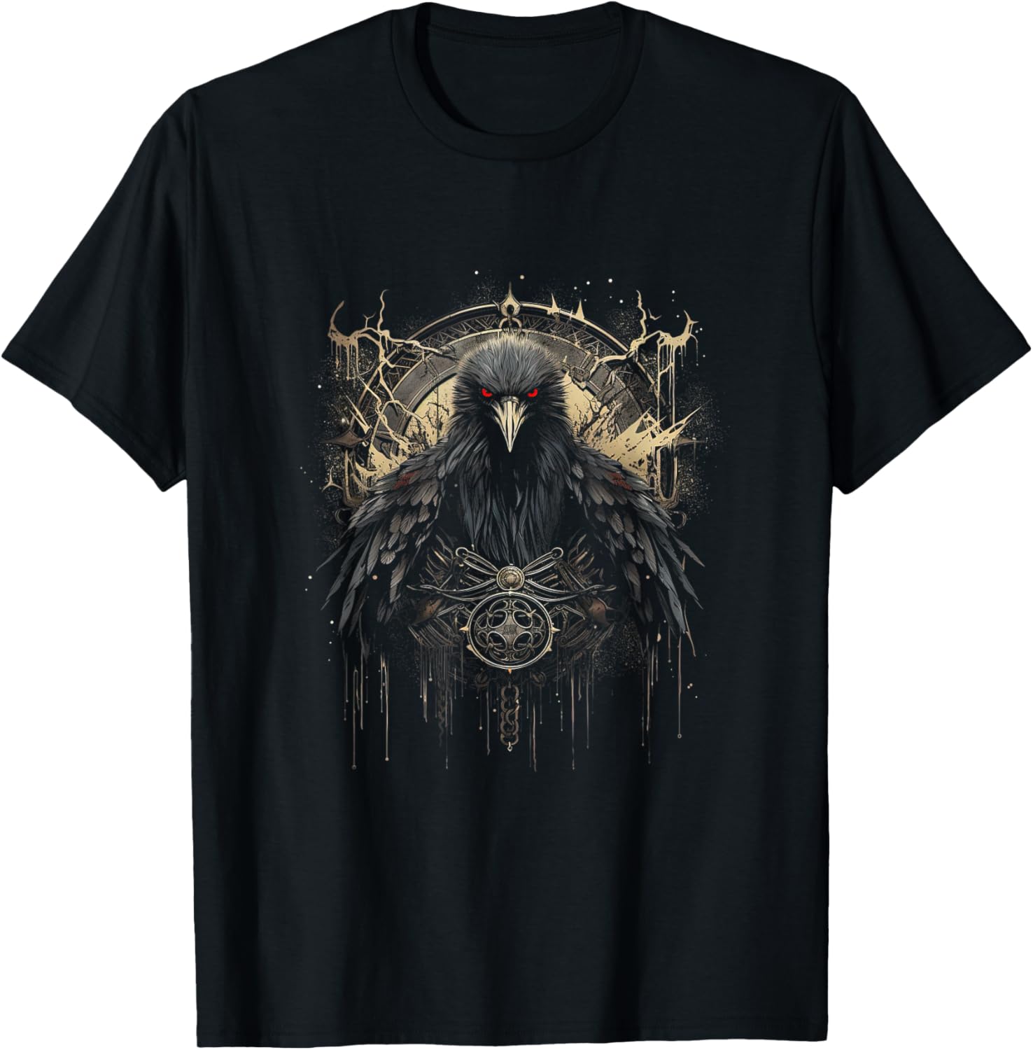 Odin Raven Celtic Nordic Warrior Valhalla Pagan TShirt 100 Cotton ONeck Short Sleeve Summer Casual Mens Tshirt Streetwear S