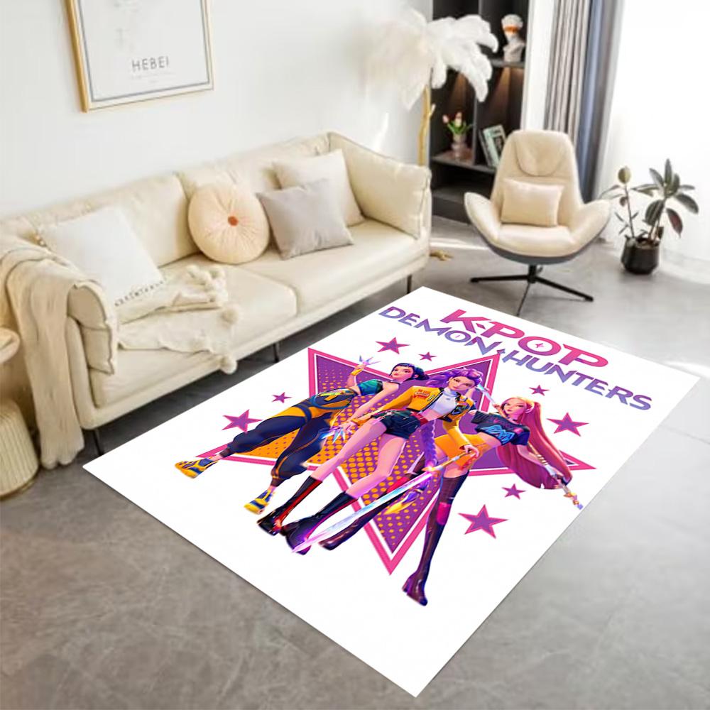 Urban Fashion Trio Floor Mat Suitable for Kitchen Dormitory Outdoor Game Room Antislip Carpet Anime Office Decor Perfect Gift for Friends & Family