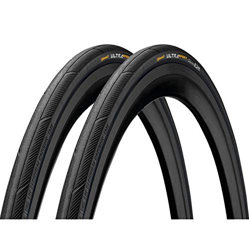 

Continental Ultra Sport 3 Black-Black 700x28C FB (0150466) Bicycle Tire: Black [Parallel Import]