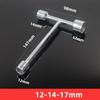 Chrome Vanadium Steel 3 Way Socket T Handle Wrench Tri-fork Tool