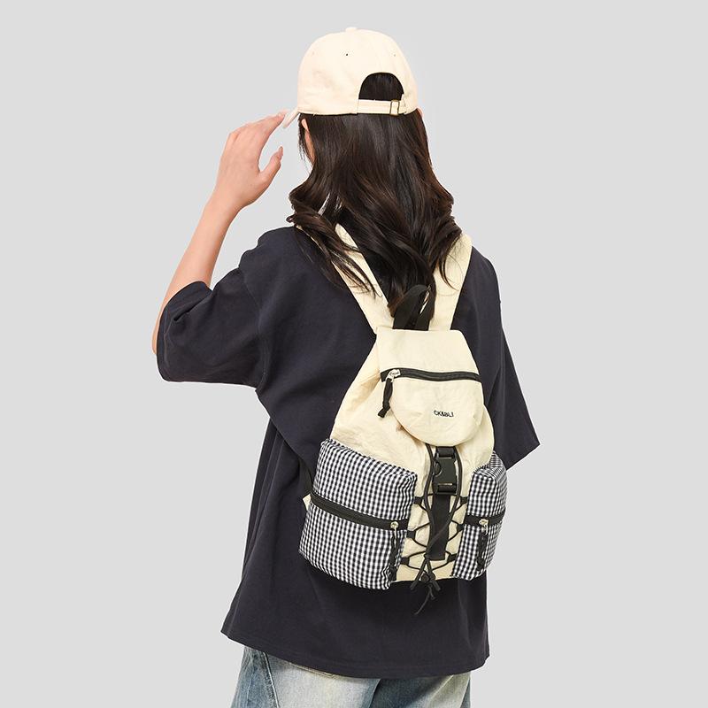 Japanese Fresh Girl Backpack Fashionable and Casual Large Capacity Backpack for Women Waterproof Student Campus School Bag
