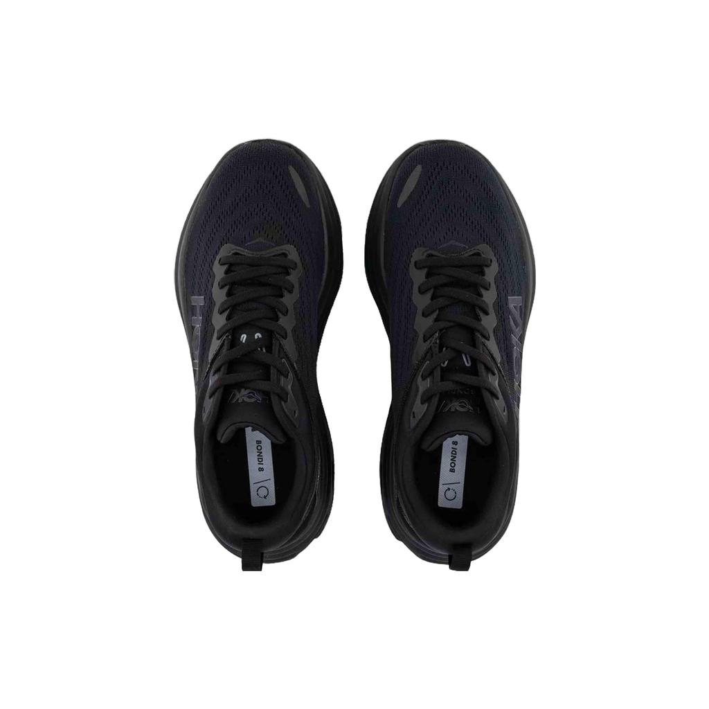 HOKA One One Bondi 8 Comfortable Low-Top Running Shoes Men Sneaker Black 1123202-BBLC-BBLC