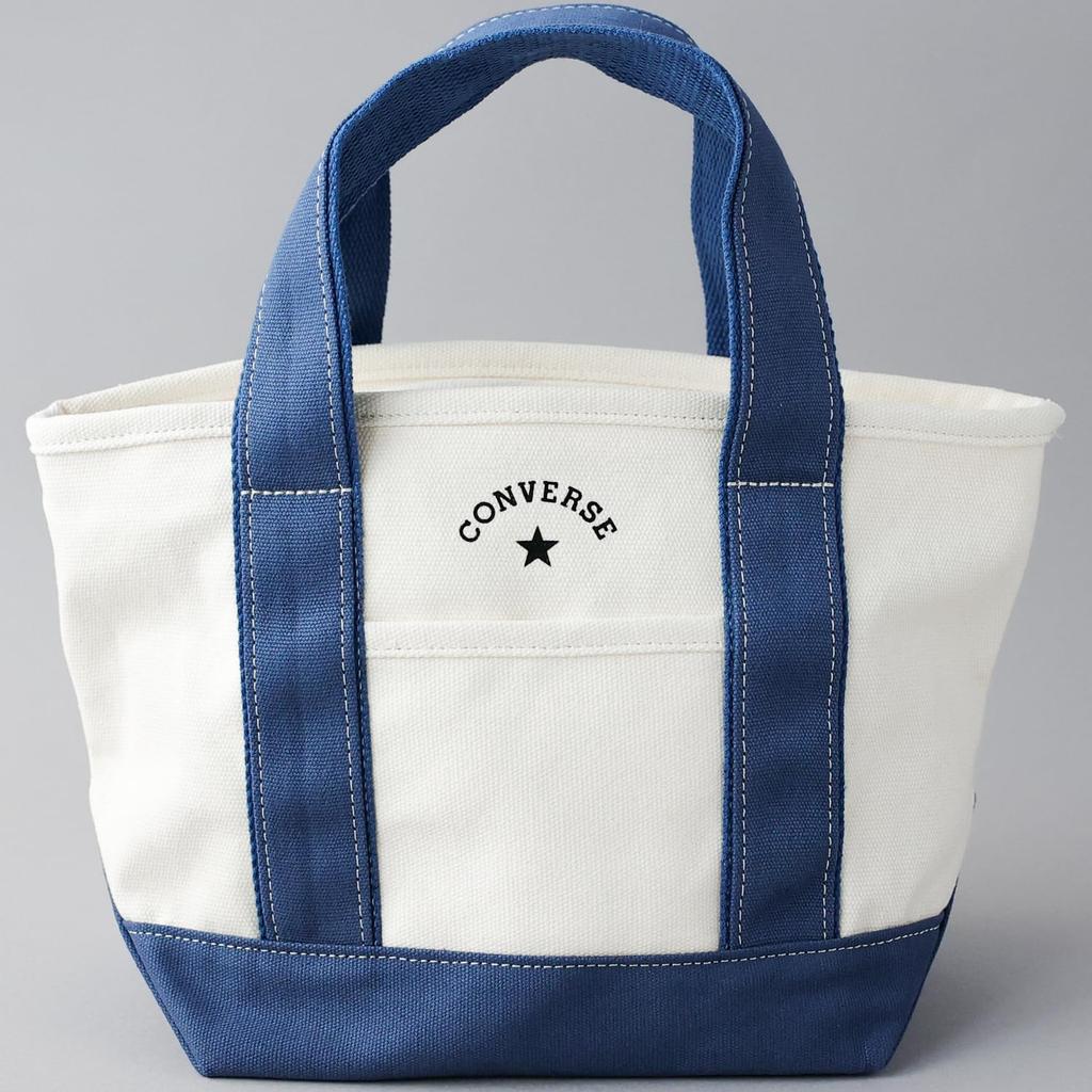 Canvas Mini Tote with dwears Sticker Tote Bag Canvas TOKYO Tokyo All Star Size [Converse] Men's Women's <S Navy>