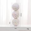 8CM Macaron Color Foam Christmas Ball Set - Creative Holiday Decorations