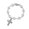 Cross Car Pendant, Transparent Beaded Steering Wheel Ornament, Personalized Car Interior Decoration Supplies