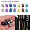 7 Stylów Koraliki do Smyczy Noża Outdoor 11*13mm Gadżety do Noża Kempingowego Wisiorek EDC Wielofunkcyjne Narzędzia