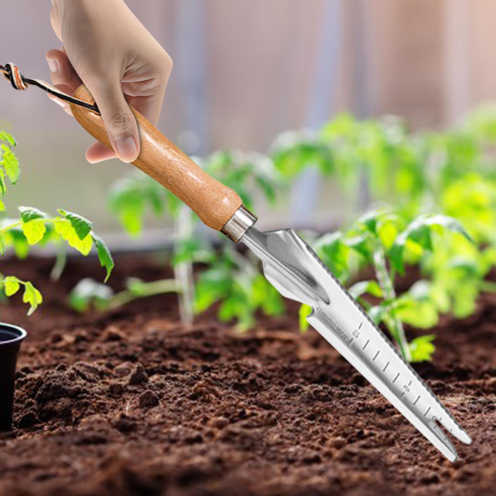 

Ручной пропольщик с ручкой Эргономичный инструмент для удаления сорняков из нержавеющей стали Садовый ручной для парка