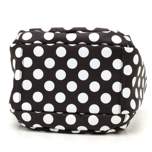 Tote Bag Bonding Tote S Size Ivory [Isaac] [Polka Dots] (33)