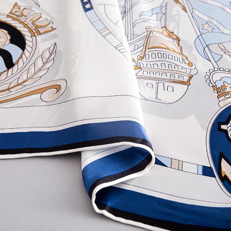 Hengyuanxiang HYXSJ1005 Navigator Silk Scarf