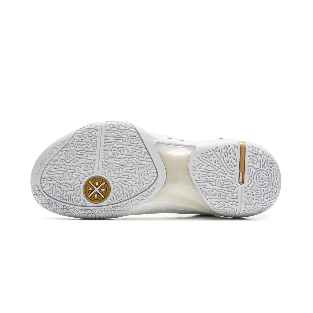 Li Ning Wade Series Comfortable Versatile Non-Slip Wear-Resistant Low-Top Basketball Shoes Men sneaker White ABPV021-1