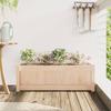 Vidaxl Donica Ogrodowa, 90X31X31 Cm, Lite Drewno Sosnowe