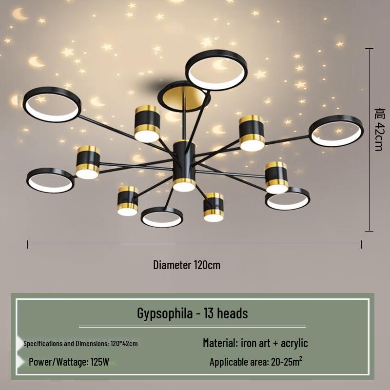 NuFeng Modern Starry Sky Living Room Lamp