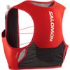 Salomon Solid Color V-Neck Short Vest Unisex Vests Red LC2318600