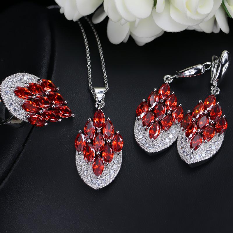 2026 Europäischer und Amerikanischer Stil Zirkon Exquisites Set, Braut Hochzeitszubehör, Damenschmuck Zubehör