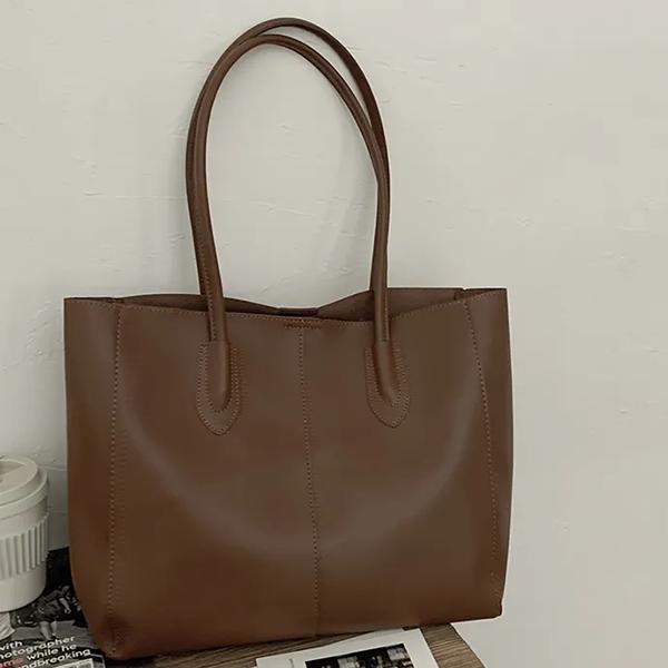 WTEMO Große Kapazität für Damen, lässige große Taschen, einfarbig, elegante Taschen, vielseitige tragbare Umhängetaschen mit großer Kapazität