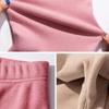 High Waist Women's Fleece Lined Thickened Base Layer Thermal Pants Lamb Wool Cotton Warm Leggings for Winter