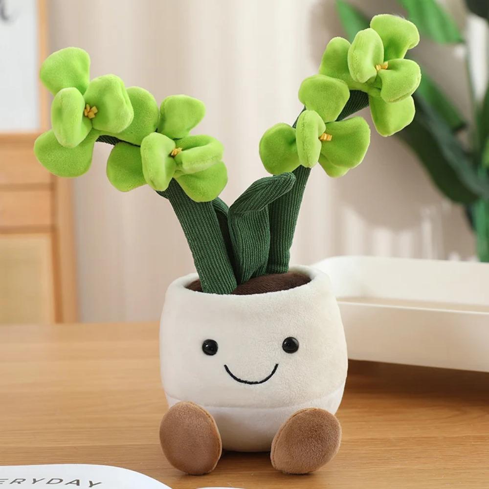 All Series Lifelike Tulip Succulent Plants Plush Stuffed Bookshelf Decor Toy Soft Doll Kawaii Pillow for Girls Birthday Gifts