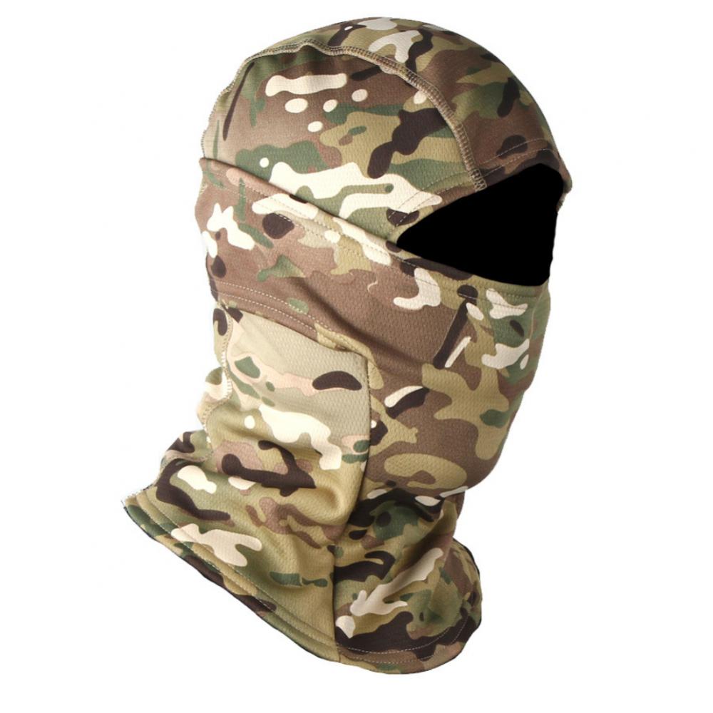 

2026 New Outdoor Windproof Winter Fleece Tactical Balaclava Headgear Camouflage Cycling Hiking Skiing Scarf Snowboard Face Mask One Size