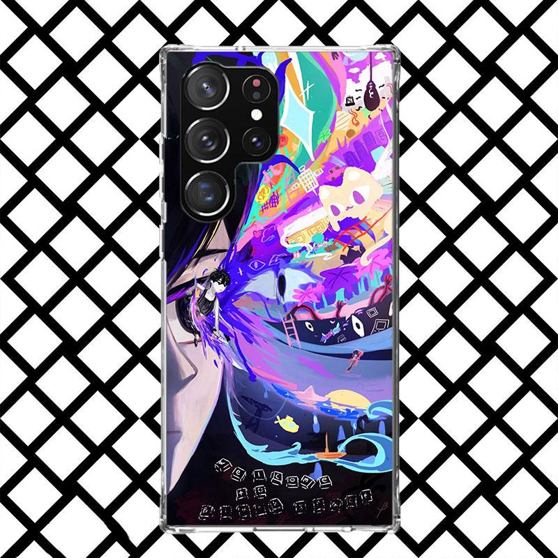 

Game O-Omori Cartoon Phone Case for Samsung Galaxy S26 S25 Edge S24 S23 Ultra S22 Plus S21 FE S20 + Soft Cover Print Fundas Gala Samsung S24 Ultra