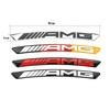 4pcs AMG Emblem Car Wheel Sticker Rims Cover Decal Accessories For  Mercedes Benz Brabus Smart Maybach W204 GLC CLA W205 W203