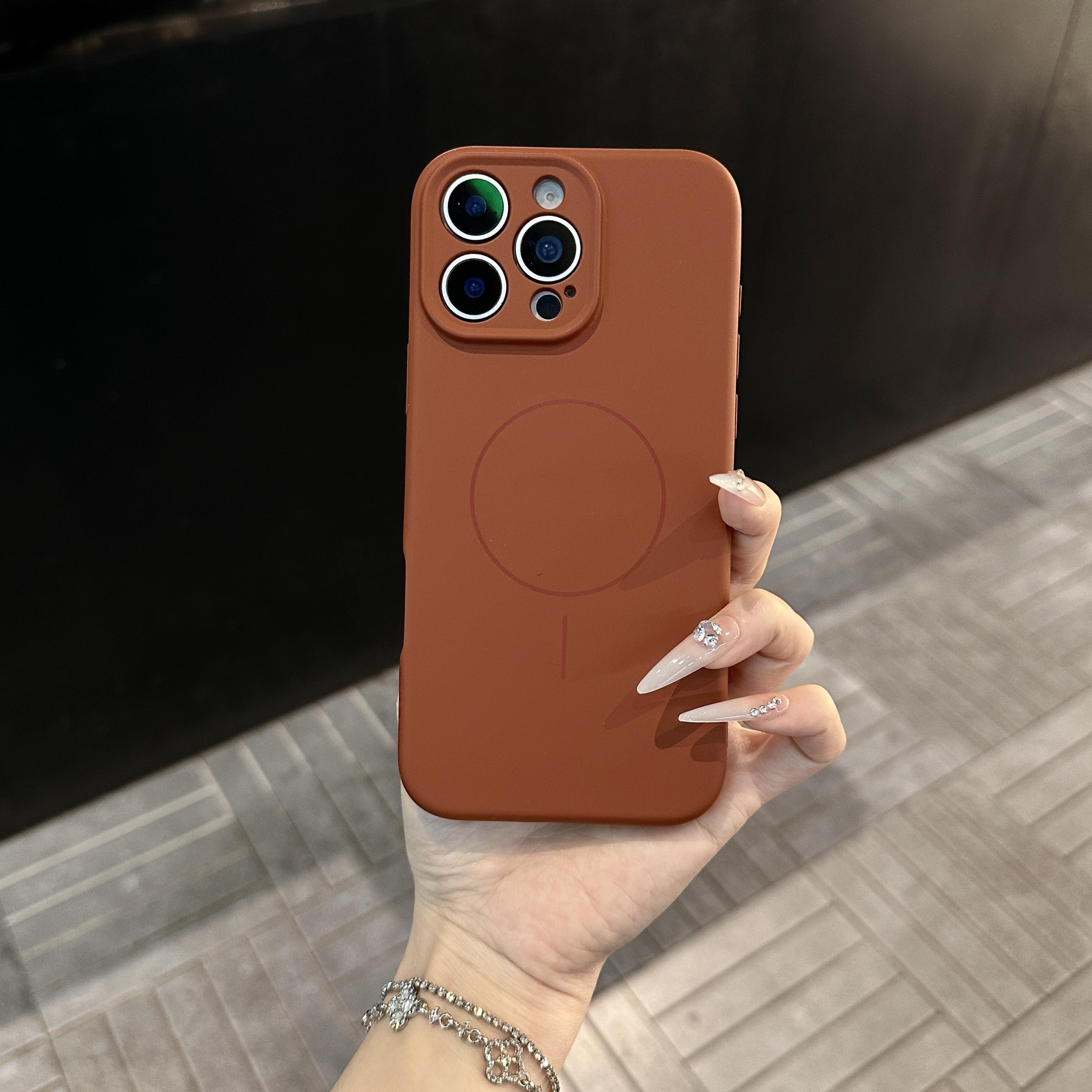 

Магнитный чехол из жидкого силикона с кнопками управления камерой для iPhone 16 E 15 14 Plus 13 12 11 Pro X XS XR Max для Magsafe, бронированный чехол For iPhone 13Pro Max