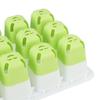 5 Pcs Plant Starting Tray Silicone Reusable Pop Out Cells Indoor Plant Germination Tray for Vegetables Fruits Flowers