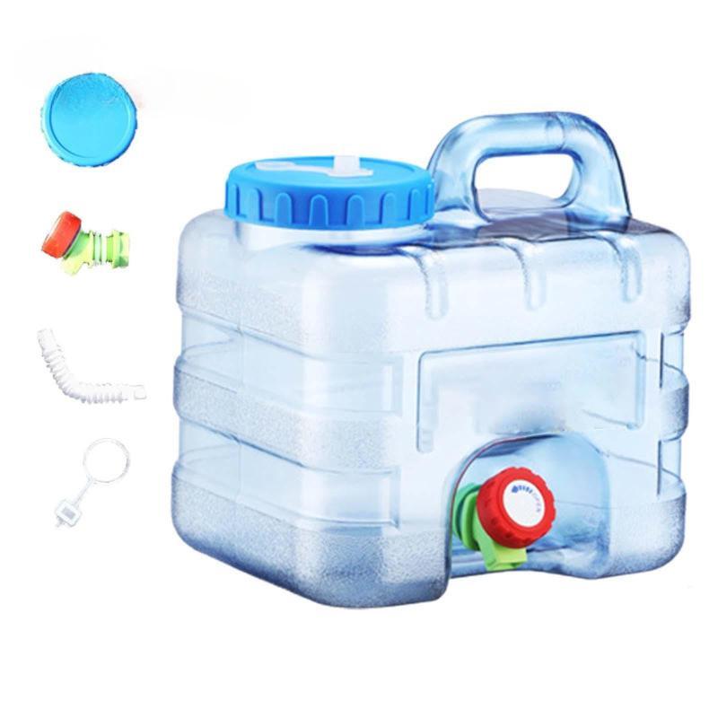 5-25L Portable Water Tank Household Large Capacity Water Storage Container Water Barrel for Outdoor Camping