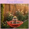 Bird Feeder And Bird Bath Hanging Decor With Automatic Feed System For Garden And Balcony