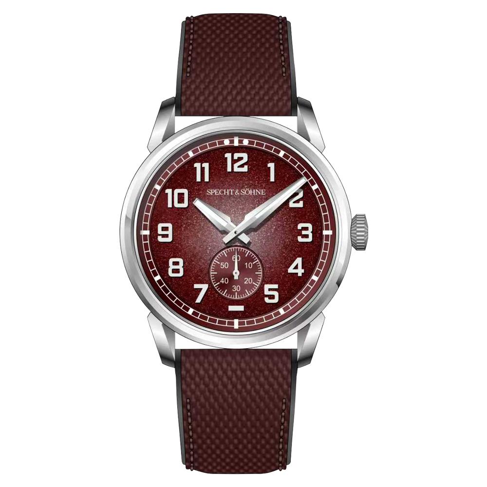 Specht & Söhne Neue Automatische Mechanische Armbanduhren Für Herren Japan C3 Leuchtend Saphirglas Sportuhr 5Bar Wasserdicht
