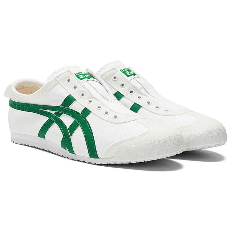 Onitsuka Tiger Mexico 66 Slip On Unisex White Green D342Q-0184