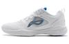 Gladiator Cushioning Abrasion Resistant Low Top Badminton Shoes Unisex Standard White AYZT011-1