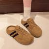 Retro bag head half slippers women's outer wear spring and summer new one-pedal lazy shoes without heel casual