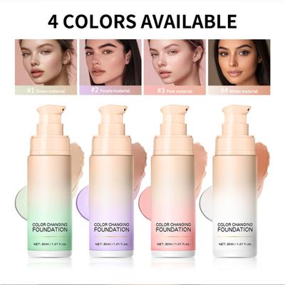 Fond de teint liquide dégradé, maquillage nude naturel, illumine uniformément le teint. Fond de teint liquide Centella Asiatica 30 ml