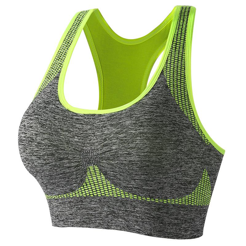 Women's Quick-Dry Shockproof Sports Bra for Running, Yoga, and Fitness - Wire-Free with Anti-Sagging and Beautiful Back Design