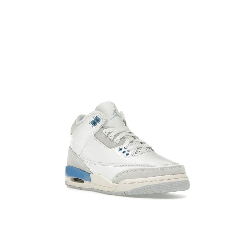 Air Jordan 3 Retro GS Lucky Shorts Summit White Legend Blue Kids Shoes DM0967-101