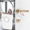 With Adjustable Settings Door Security Alarm 120dB Window Alarm Door Handle Alarm  Home Travel