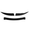 3PCS Car Rear Spoiler Wing Bright Black 120cm Low Noise Lightweight Shockproof Universal for Vehicle Type B (without Convex Spots)