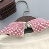 M7DD Fashionable Imitation Pearls Beaded False Collar for Women Casual Formal Wear Detachable Choker Shirt Insert Collar Lapel