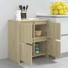 Sideboard Sonoma Oak 70 x 41 x 75 cm Particleboard