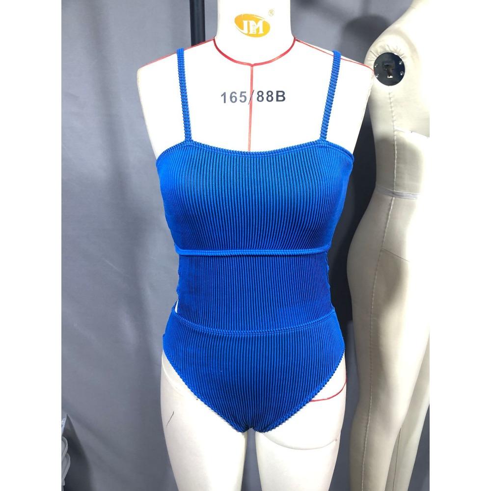 Evropské a americké sexy jednodílné bikiny dámské plavky