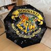 1PC Hogwarts Crest Umbrella-8-Rib Reinforced, Automatic Open, Lightweight & Durable, Cute Fashion Accessory for Outdoor, D2624