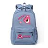 New LOSTO Strawberry Bear Printed Cartoon High-value Primary School Schoolbag Ultra-light Decompression Large Capacity