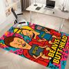 Funny B-Beavis and Butt-Head Printed Absorbent Washable Carpet, Non-Slip Bathroom Mats, Kitchen Rugs, Yoga Mat,Living Room Entrance, Camping Picnic Ru