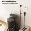 1/6PC Magnetic Cable Organizer Adjustable Desktop Hidden Cord Clips Cord Holder Reusable Wire Storage Gadgets Wire Keeper Clip