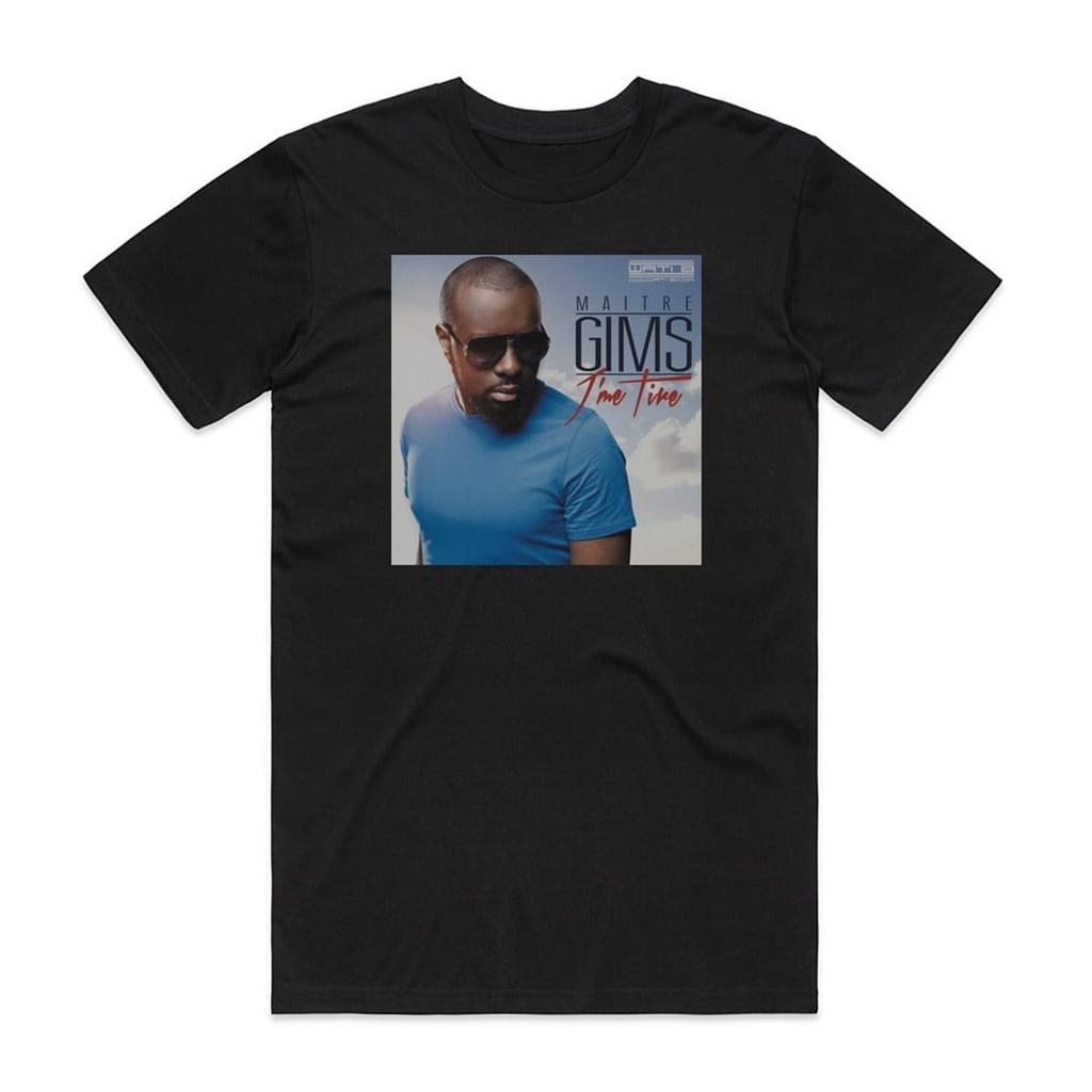 Vintage Französischer Hip Hop Sänger Hiphop Mode GIMS T-Shirt Herren Mode Prue Baumwoll T-Shirts Männlich Hip Hop Gothic Unseix T-Shirts Top